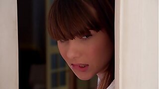 Kinky Young Students Luna Rival & Rebecca Volpetti Fucked By Medic At Home